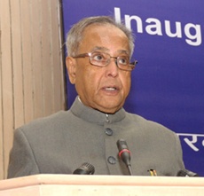 Finance minister Pranab Mukherjee